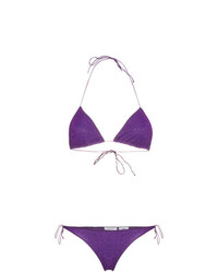 violettes Bikinioberteil von Oseree