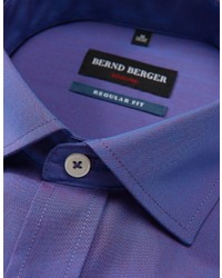 violettes Businesshemd von Bernd Berger