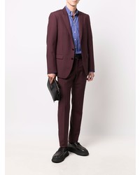 violettes Businesshemd von Etro