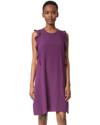 violettes Kleid von Carven
