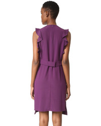 violettes Kleid von Carven