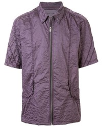 violettes Kurzarmhemd von 1017 Alyx 9Sm