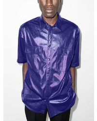 violettes Kurzarmhemd von Isabel Marant