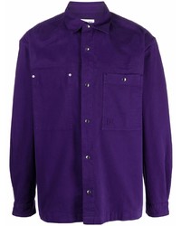violettes Langarmhemd von Kenzo