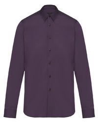 violettes Langarmhemd von Prada