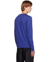 violettes Langarmshirt von Dries Van Noten