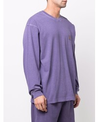 violettes Langarmshirt von Carhartt WIP