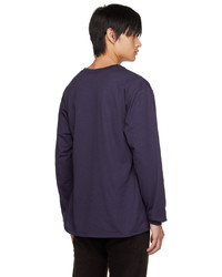 violettes Langarmshirt von Needles