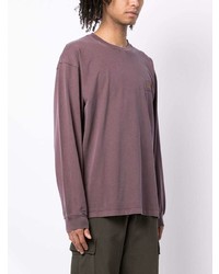 violettes Langarmshirt von Carhartt WIP