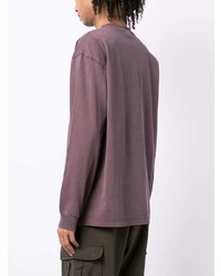 violettes Langarmshirt von Carhartt WIP