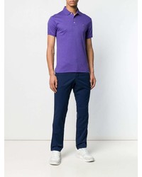 violettes Polohemd von Polo Ralph Lauren