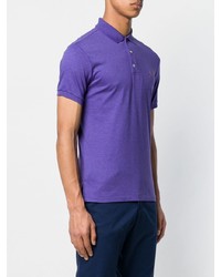 violettes Polohemd von Polo Ralph Lauren