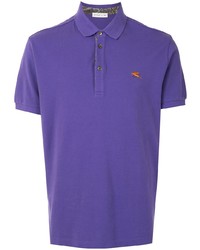 violettes Polohemd von Etro