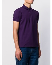 violettes Polohemd von Polo Ralph Lauren