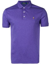 violettes Polohemd von Polo Ralph Lauren