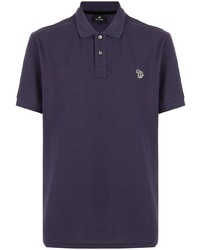 violettes Polohemd von PS Paul Smith