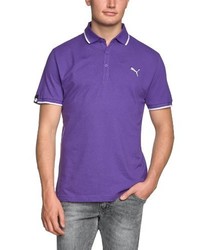 violettes Polohemd von Puma