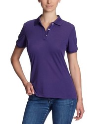 violettes Polohemd von Salewa