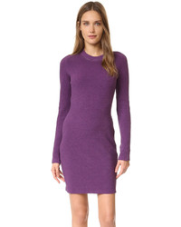 violettes Strick Kleid von Carven