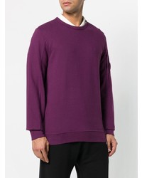 violettes Sweatshirt von CP Company