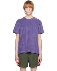 violettes T-Shirt mit einem Rundhalsausschnitt von Howlin'