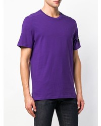 violettes T-Shirt mit einem Rundhalsausschnitt von The North Face