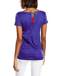 violettes T-shirt von Desigual