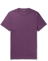 violettes T-shirt von Michael Kors
