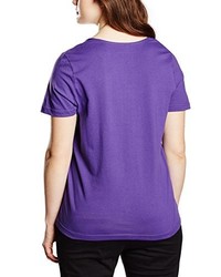 violettes T-shirt von Sheego
