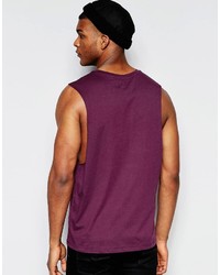 violettes Trägershirt von Asos