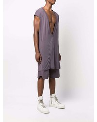 violettes Trägershirt von Rick Owens