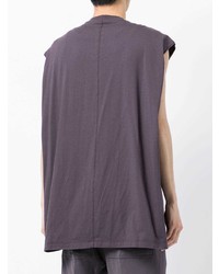 violettes Trägershirt von Rick Owens