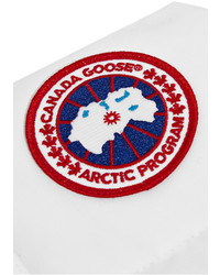 weiße ärmellose Jacke von Canada Goose