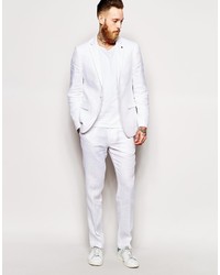 weiße Anzughose von Asos
