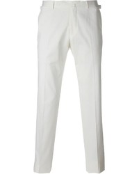 weiße Anzughose von Ermenegildo Zegna