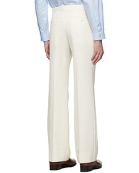 weiße Anzughose von Gucci