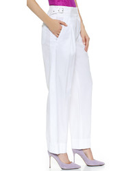 weiße Anzughose von Nina Ricci