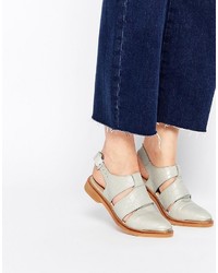 weiße Ballerinas von Asos