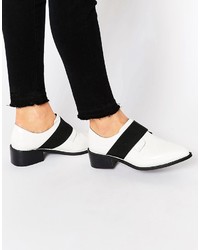 weiße Ballerinas von Asos