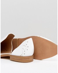 weiße Ballerinas von Asos