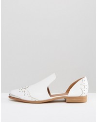 weiße Ballerinas von Asos