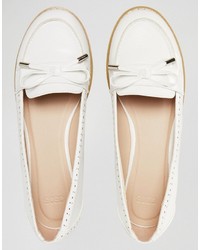 weiße Ballerinas von Asos