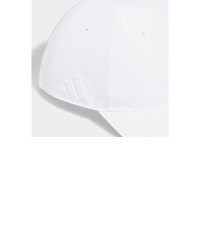 weiße Baseballkappe von adidas Performance