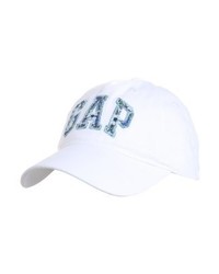 weiße Baseballkappe von Gap