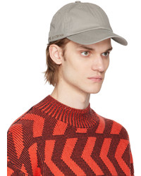 weiße Baseballkappe von Acne Studios