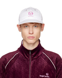 weiße Baseballkappe von Sergio Tacchini