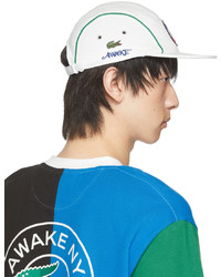 weiße Baseballkappe von Awake NY