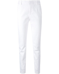weiße enge Jeans aus Baumwolle von Dsquared2