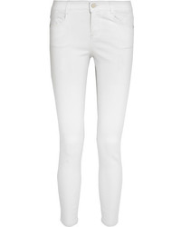 weiße enge Jeans aus Baumwolle von Stella McCartney