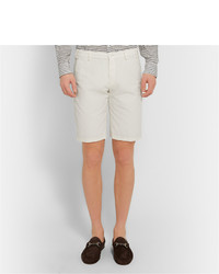 weiße Baumwollshorts von Loro Piana